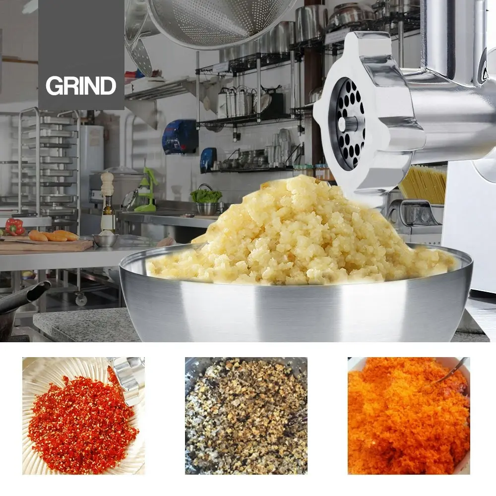 EuroChef Meat Grinder Mincer Food Commercial Electric Machine Chopper Shredder