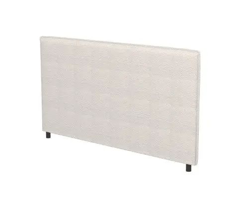 Milano Decor Gia Boucle Bedhead Headboard Upholstered Luxury Cushioned White