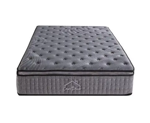 Bamboo Charcoal Mattress Pocket Spring Pillowtop 5 Zone 32cm Depth