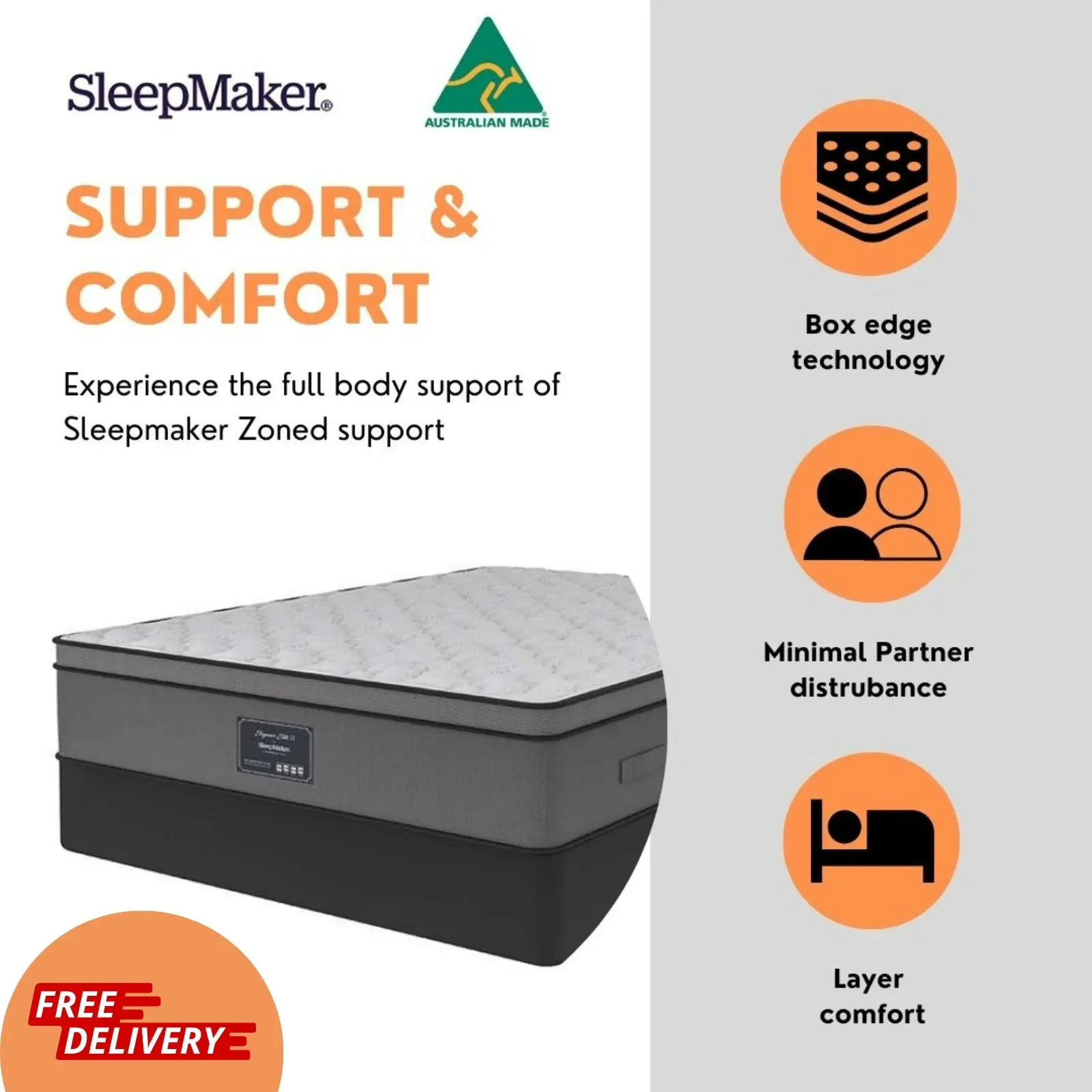 SleepMaker Executive Premium Double Sided - Medium