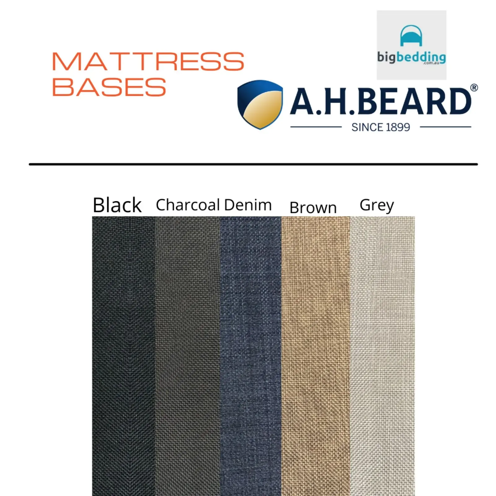 A H Beard Domino Clark Mattress - Plush Feel