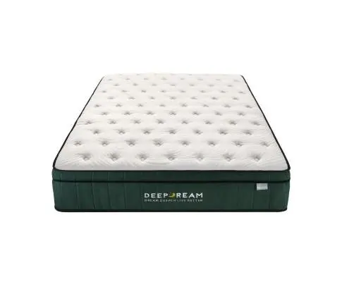 Deep Dream Green Tea Cool Gel Memory Foam Mattress 36cm 5 Zone