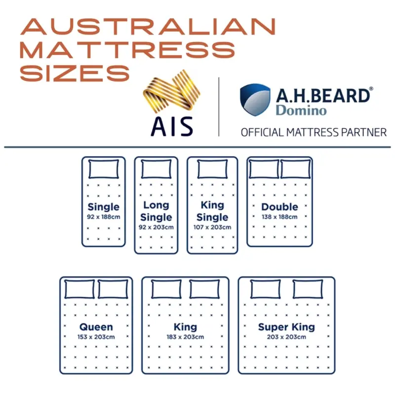 A H Beard Domino Jackson Mattress VRS 5 Support System  - Ultra Firm Feel