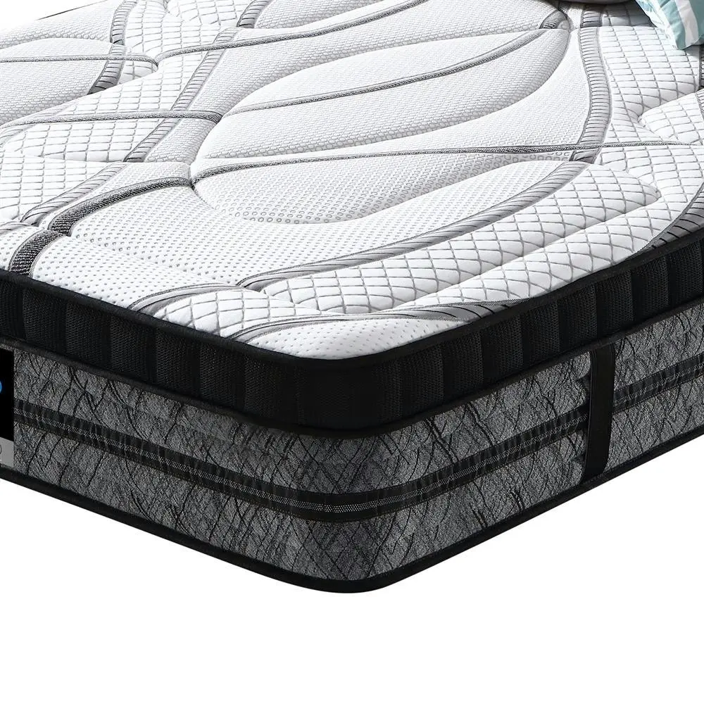 Pocket Coil Spring Foam Firm Bed 32cm Thick Mattress