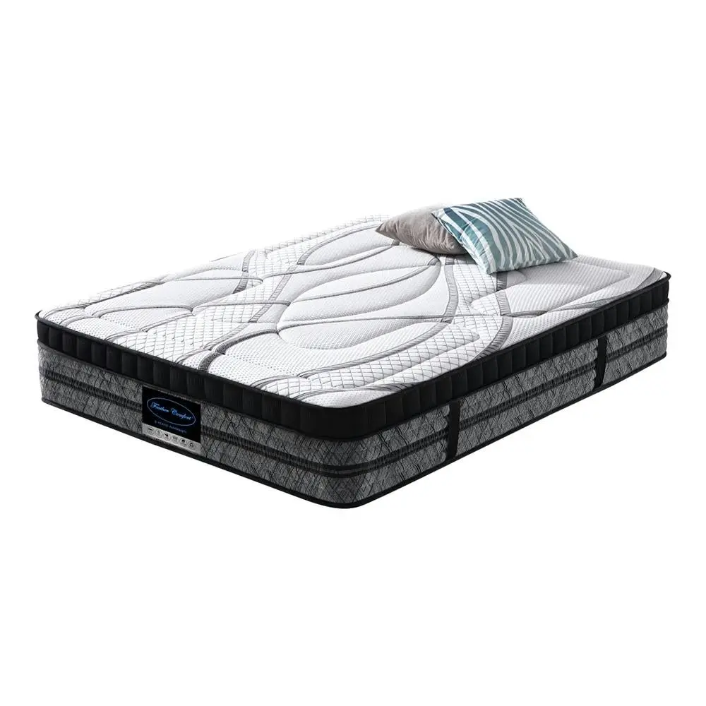 Pocket Coil Spring Foam Firm Bed 32cm Thick Mattress