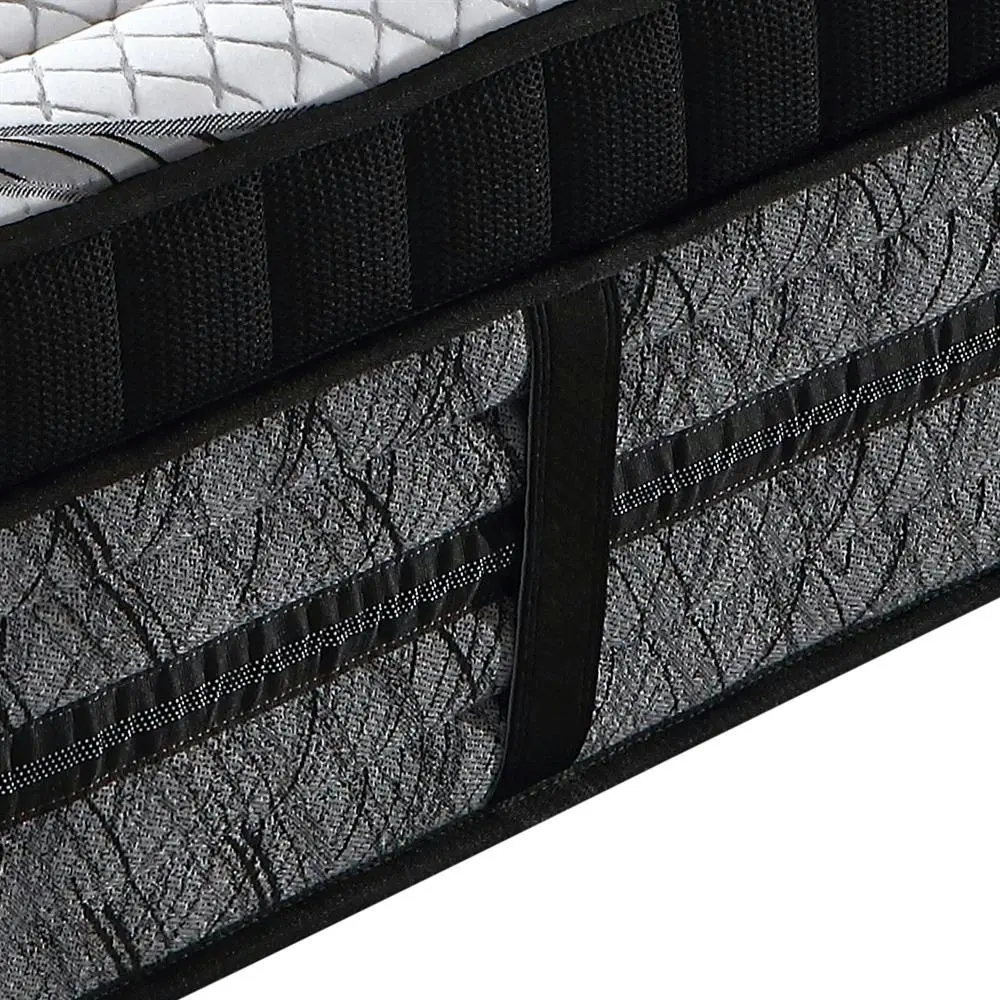 Pocket Coil Spring Foam Firm Bed 32cm Thick Mattress