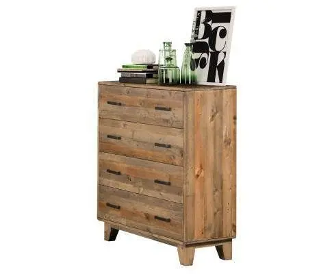 Woodstyle 4 Drawer Tallboy