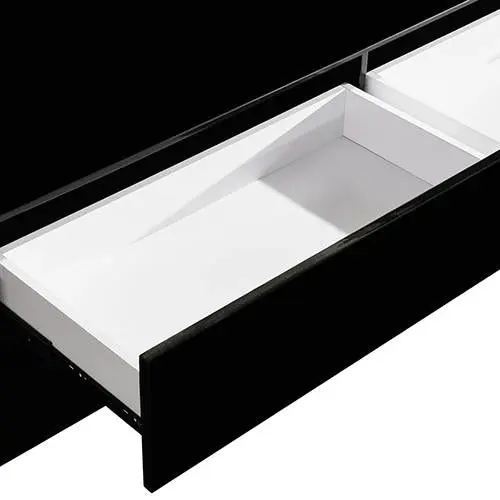 Suprilla TV Cabinet Black Colour