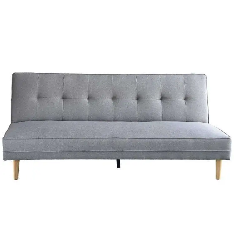 Madison Three Seater Sofa With Pillows - Light Grey