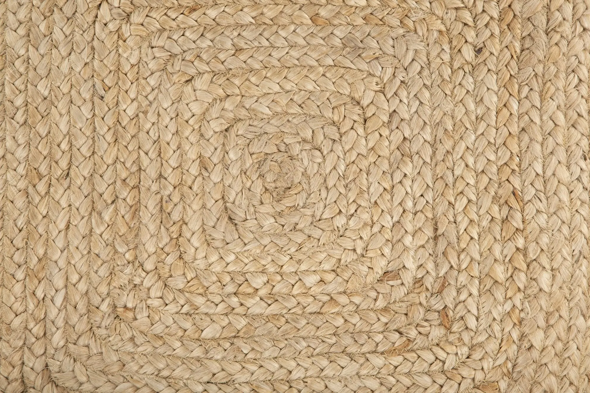 Ava Jute Pouf NATURAL