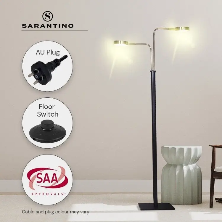 Sarantino Led Metal Floor Lamp