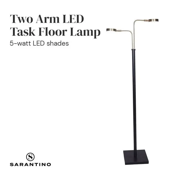 Sarantino Led Metal Floor Lamp