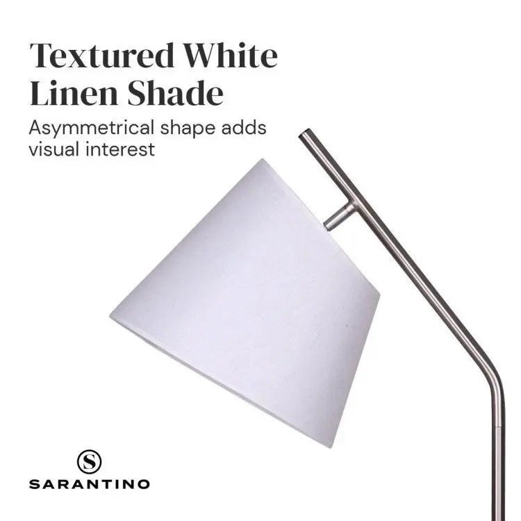 Sarantino Modern Arc Floor Lamp