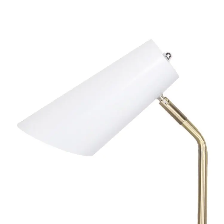 Sarantino White/Brass Table Lamp