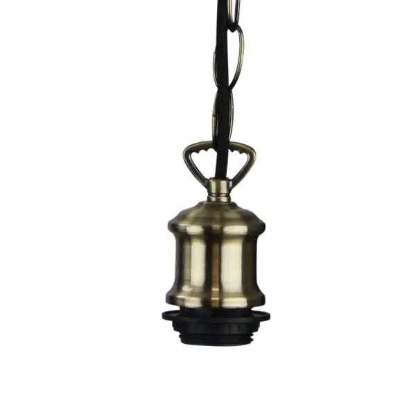 ALBANY CHAIN Pendant Light 170cm Vintage Chain Suspension Antique Brass