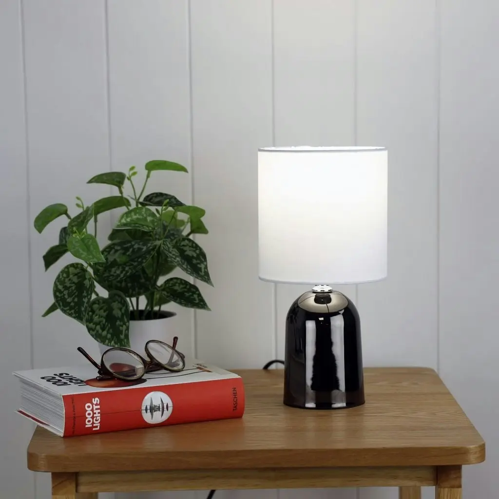 ESPEN ON / OFF Touch Lamp in Gunmetal Finish