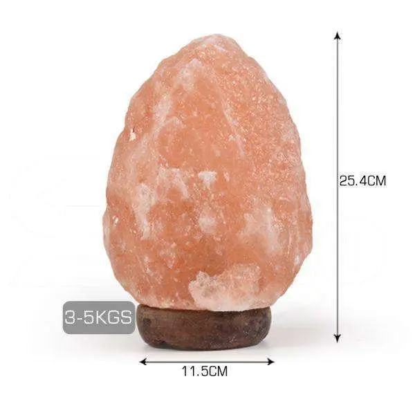 3 5 Kg Himalayan Salt Lamp Rock Crystal Natural Light Dimmer Switch Cord Globes