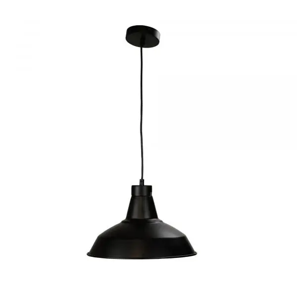 WAREHOUSE.31 31 cm Black Industrial Vintage Shade