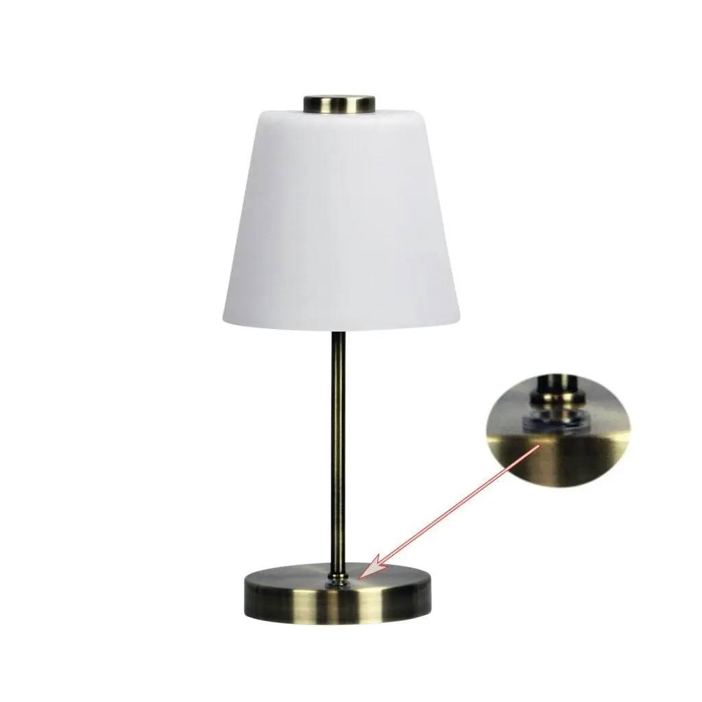 ERIK 5W LED Antique Brass Touch Lamp