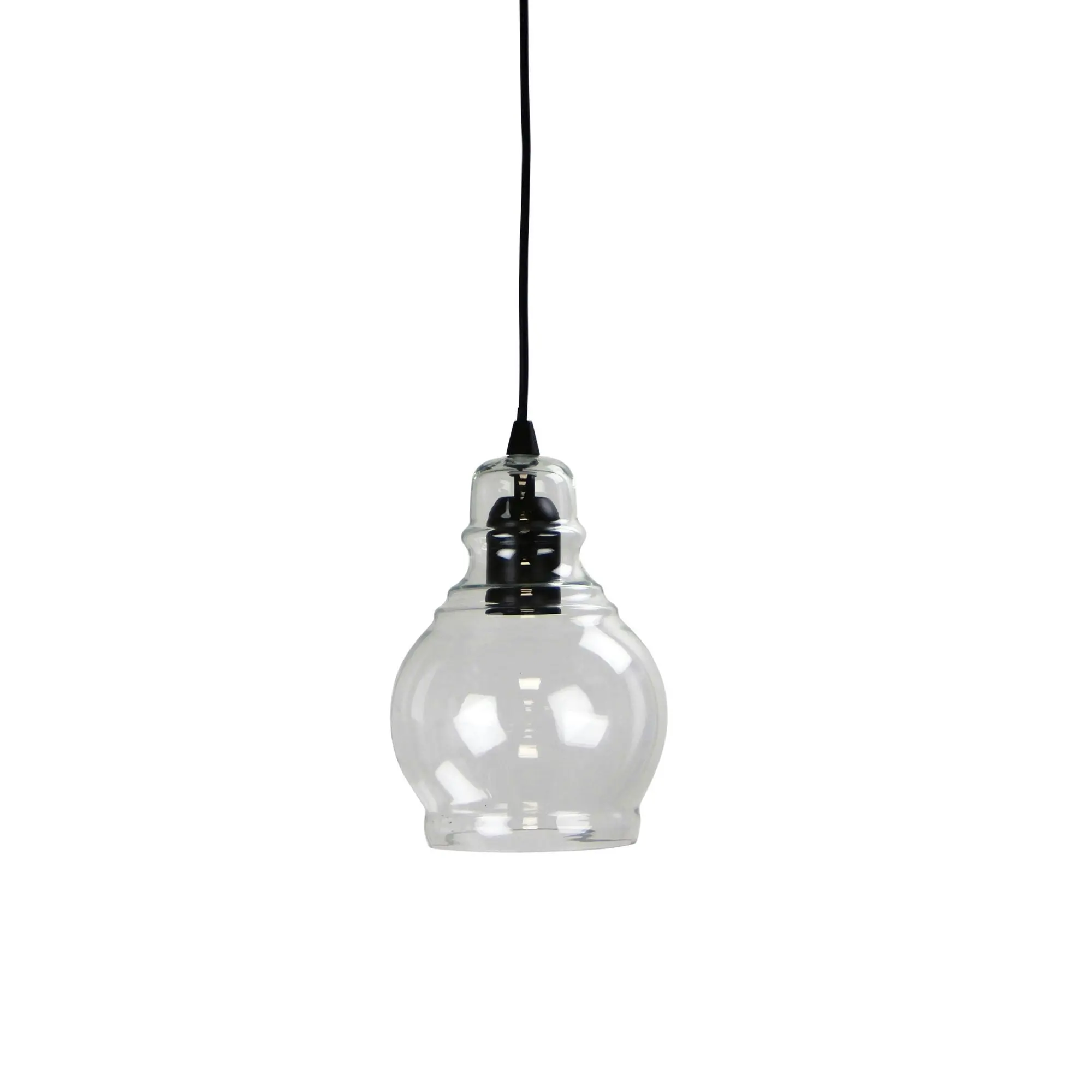 AUBURN.3 Pendant Light Clear Glass Single Pendant