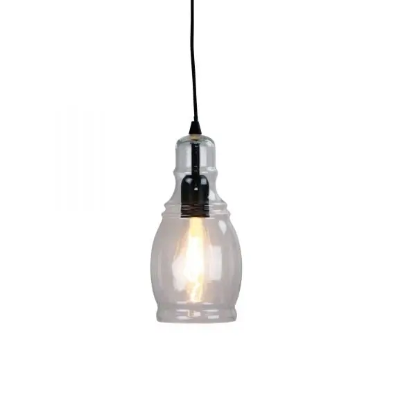 AUBURN.3 Pendant Light Clear Glass Single Pendant