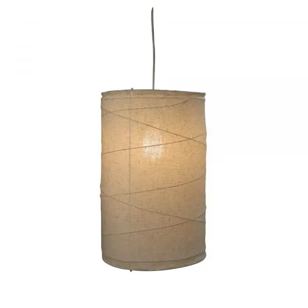 BOHEME.45 Pendant Light Flax linen shade