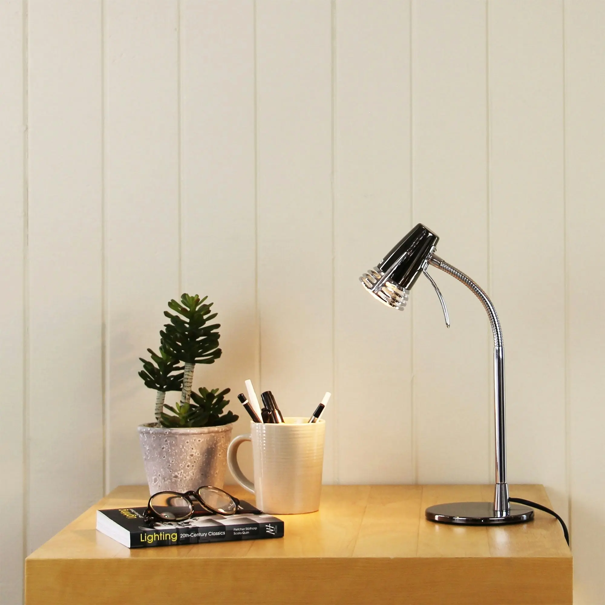 SCOOT Compact LED Task Lamp Gunmetal