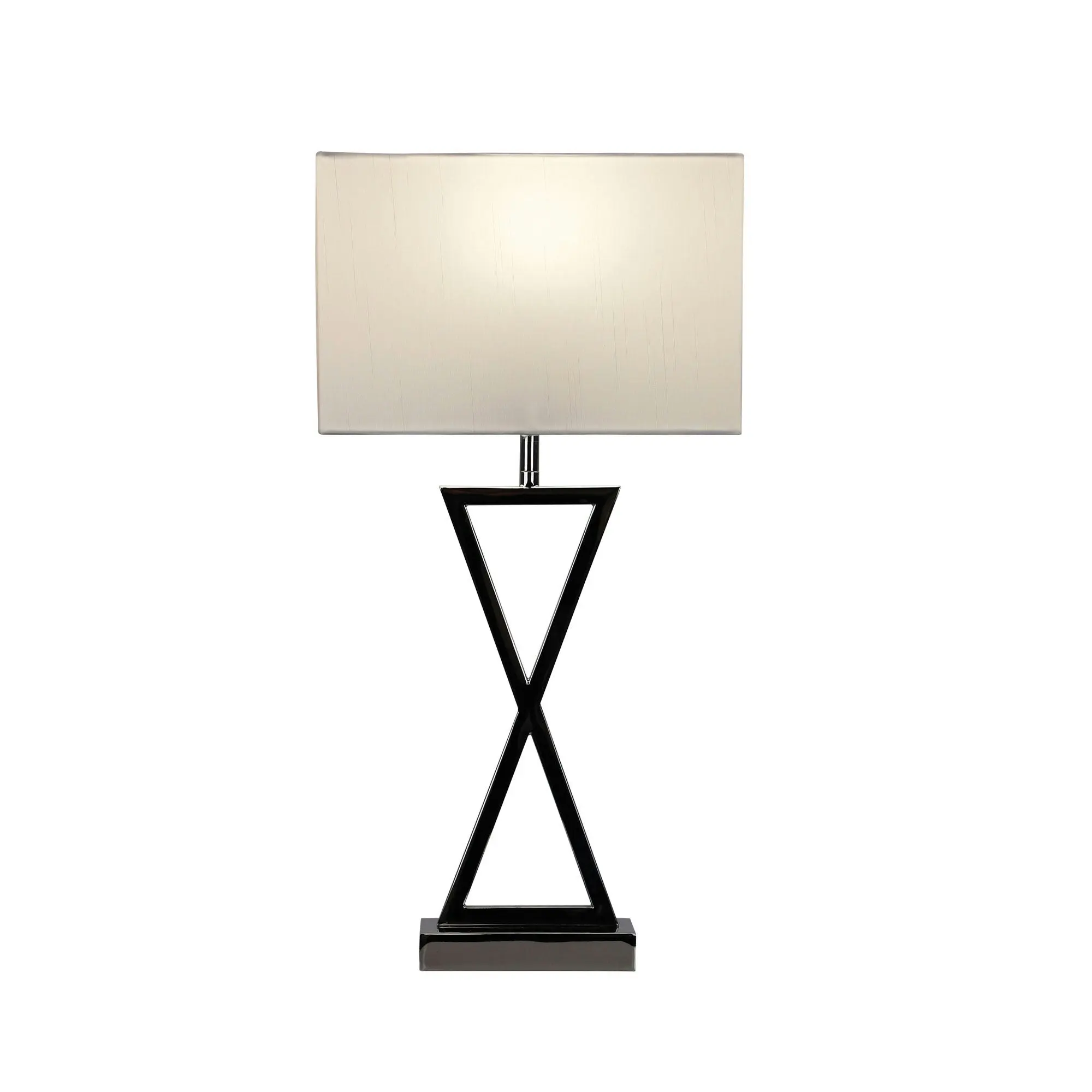 KIZZ Chrome Complete Bedside Lamp