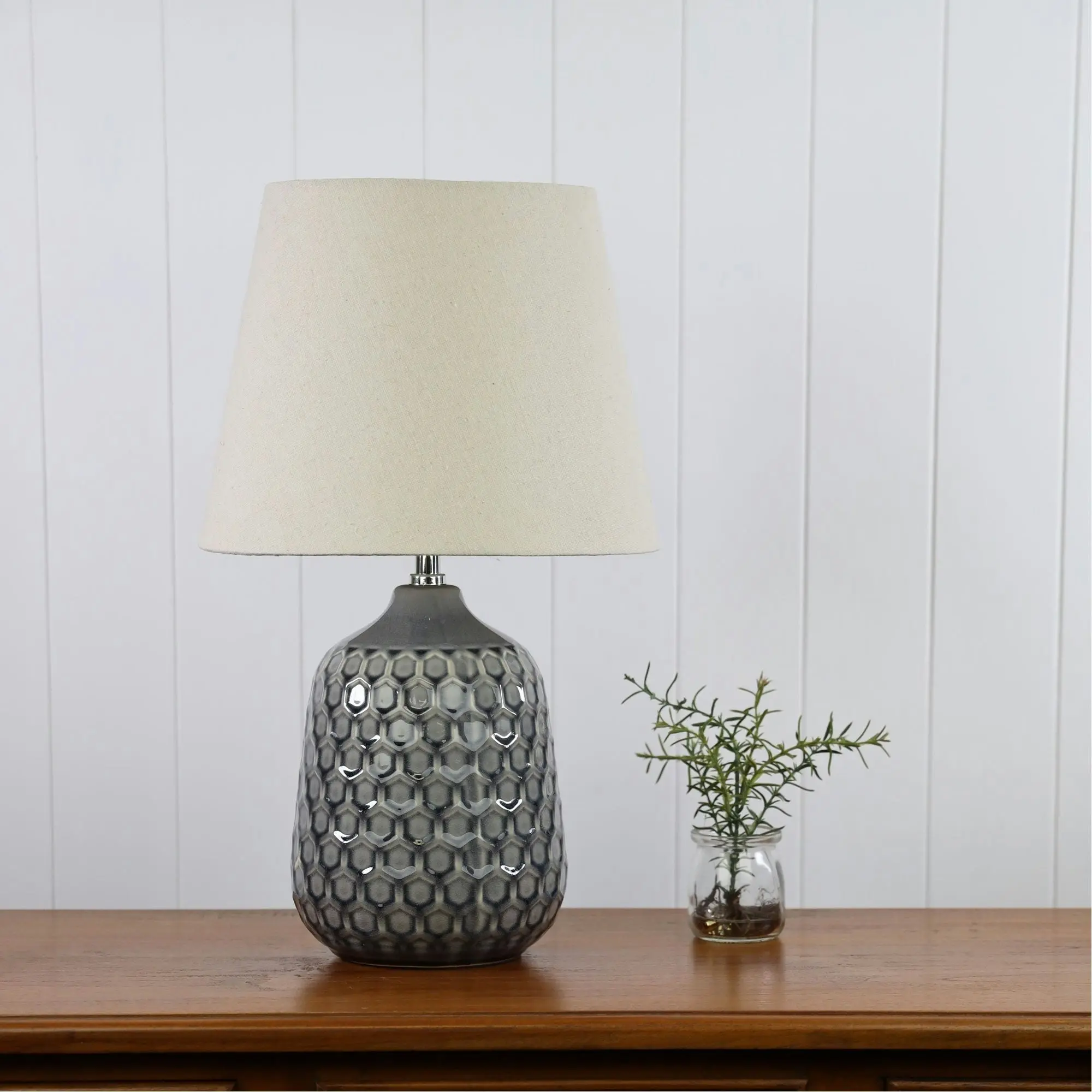 DARIA Ceramic Table Lamp with Shade