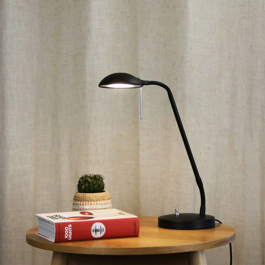 TIMO Black LED Desk Lamp