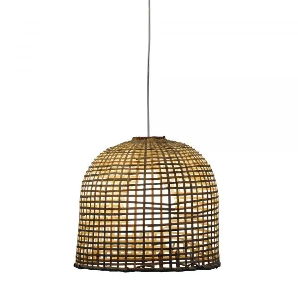 BATU Pendant Light Hand Woven Cane Shade Only