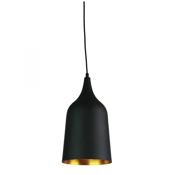 PLATO Contemporary Urban Pendant Black