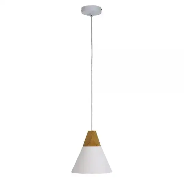 TRIGO.20 WHITE Stylish Conical White Pendant