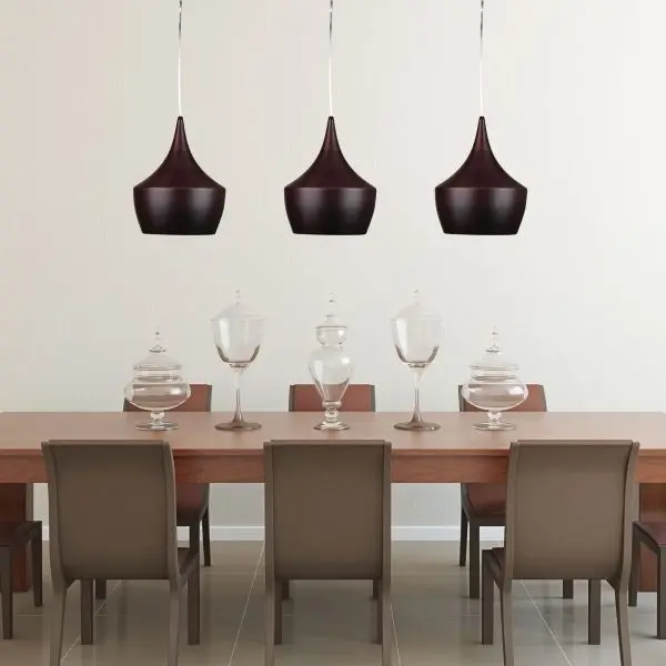 CHINO 3 Brushed Bronze Urban Pendant