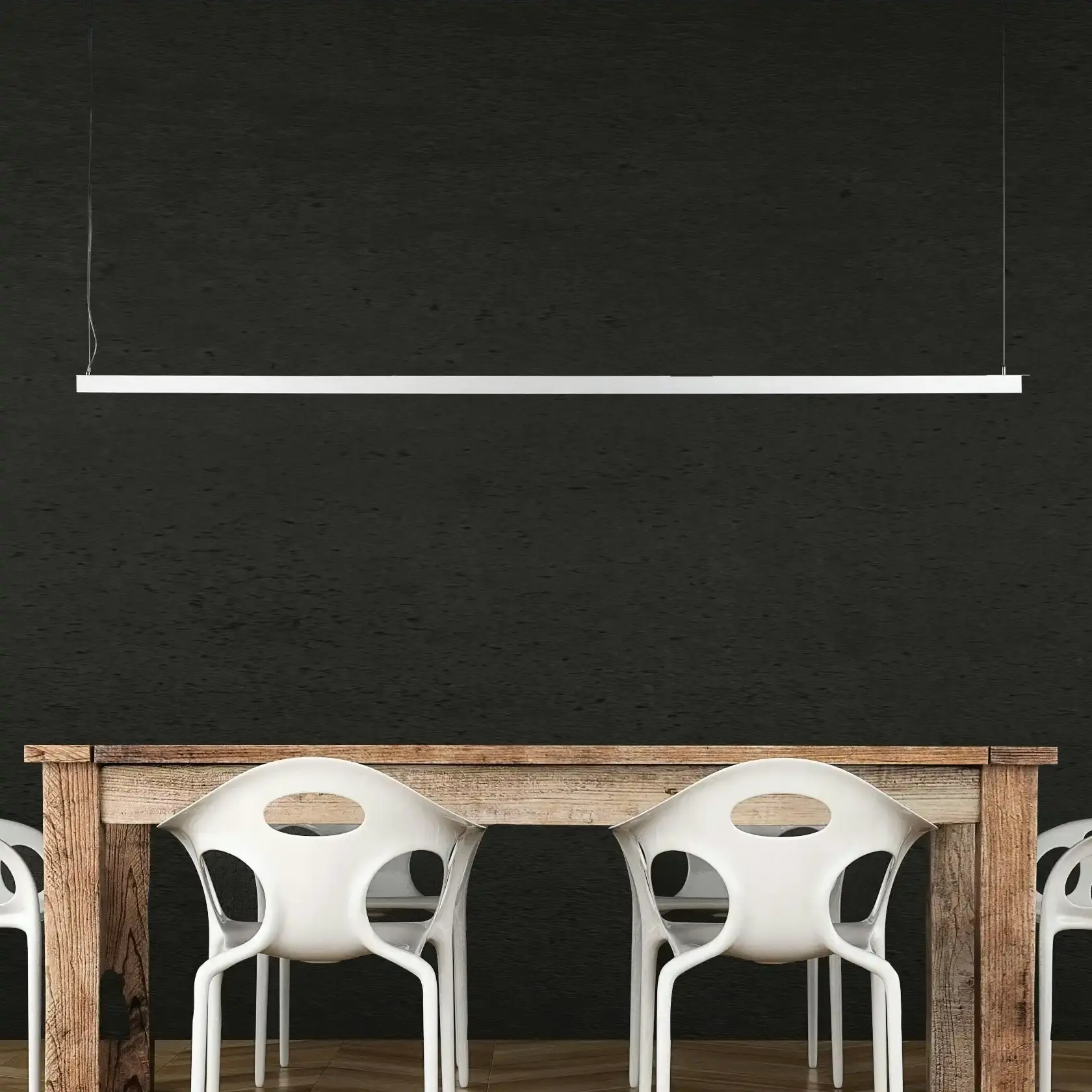 SHARD.1800 CCT Slimline LED Pendant White