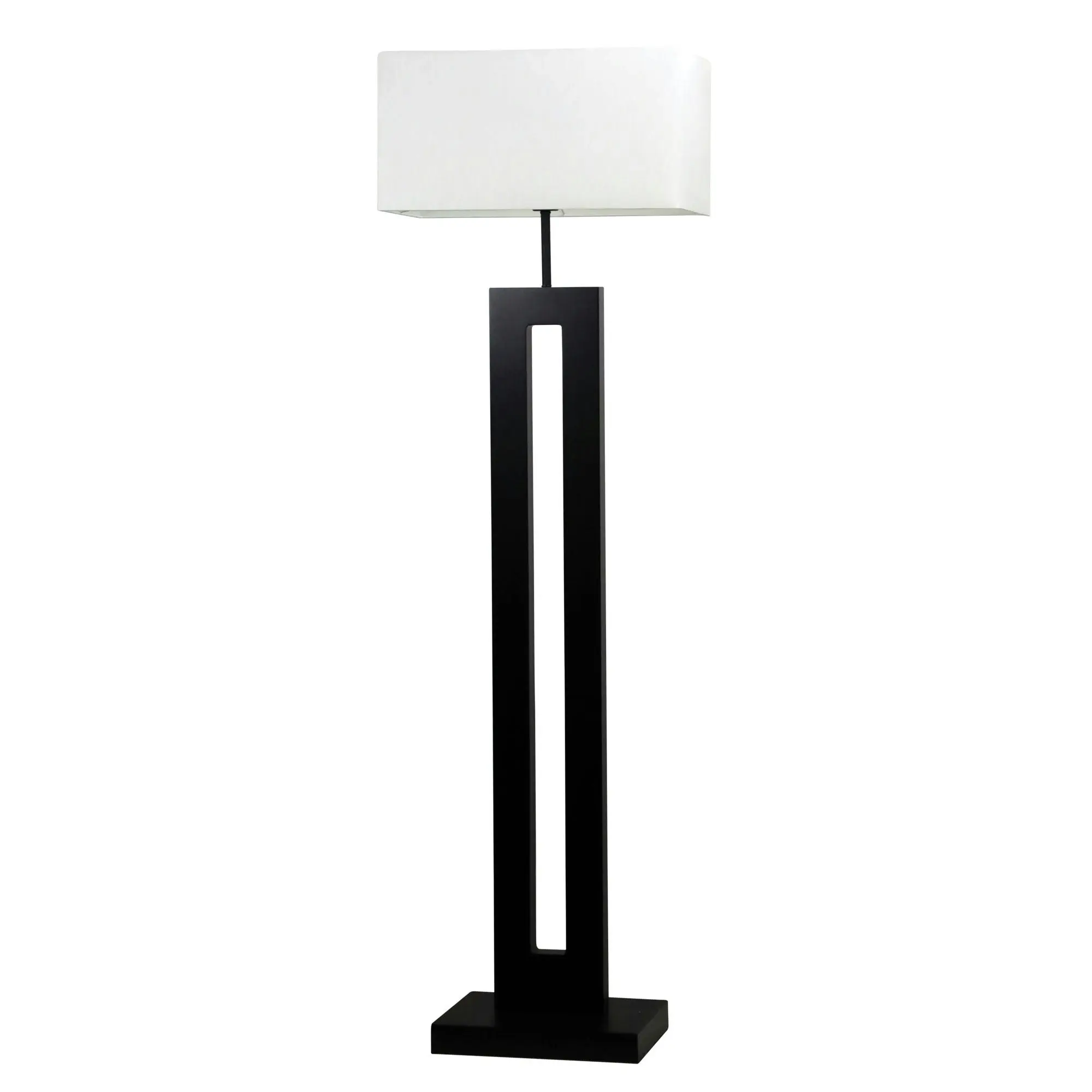 HABITAT FLOOR Dark Stained Floor Lamp Base Only