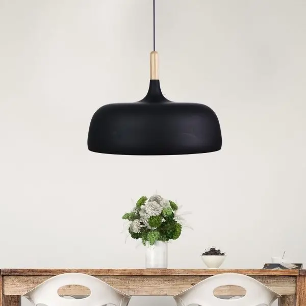 MALT.48 Urban Retro Industrial Style Pendant Black