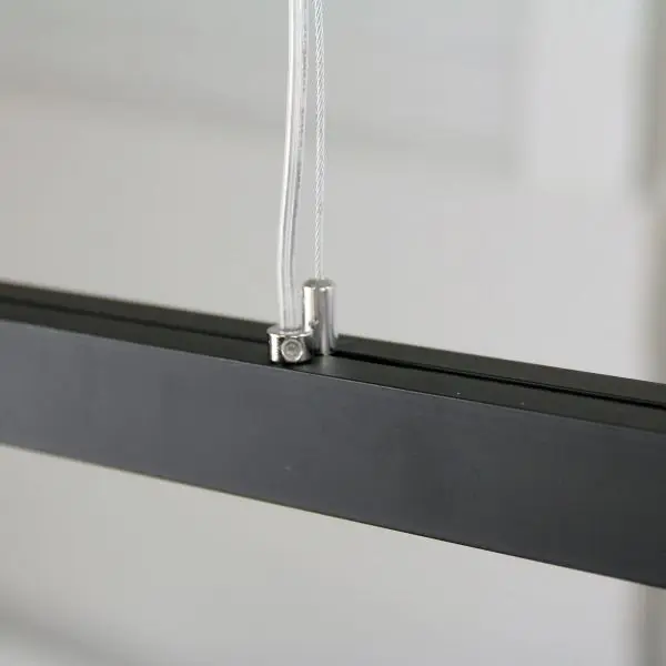 SHARD.1500 4000K Slimline LED Pendant Black