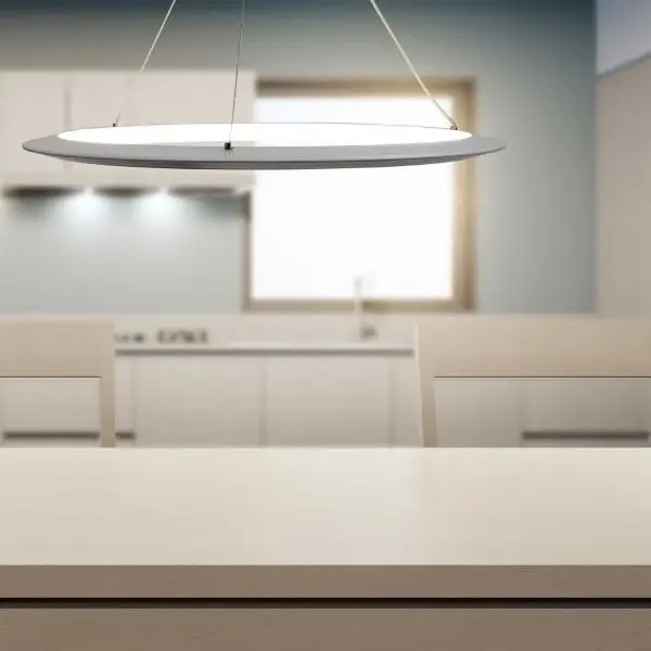 SATURN.60 CCT Modern LED Halo Pendant White