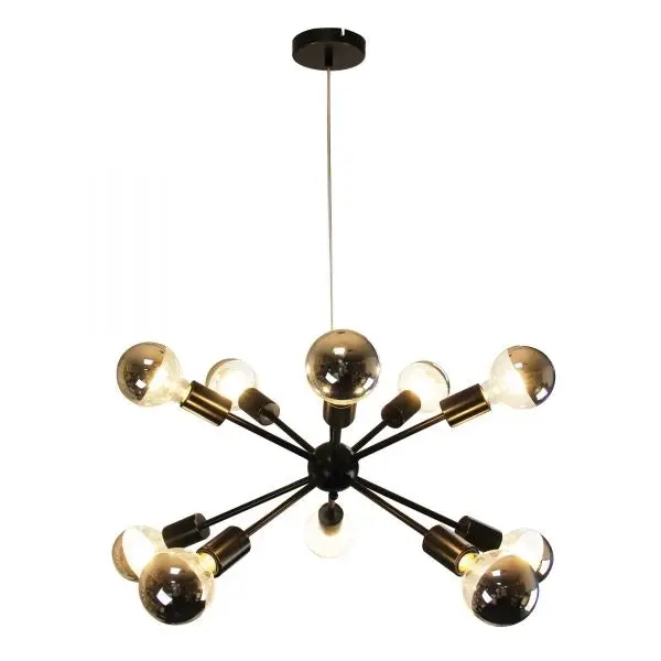 SPUTNIK.10 10-light Groovy Satellite Pendant