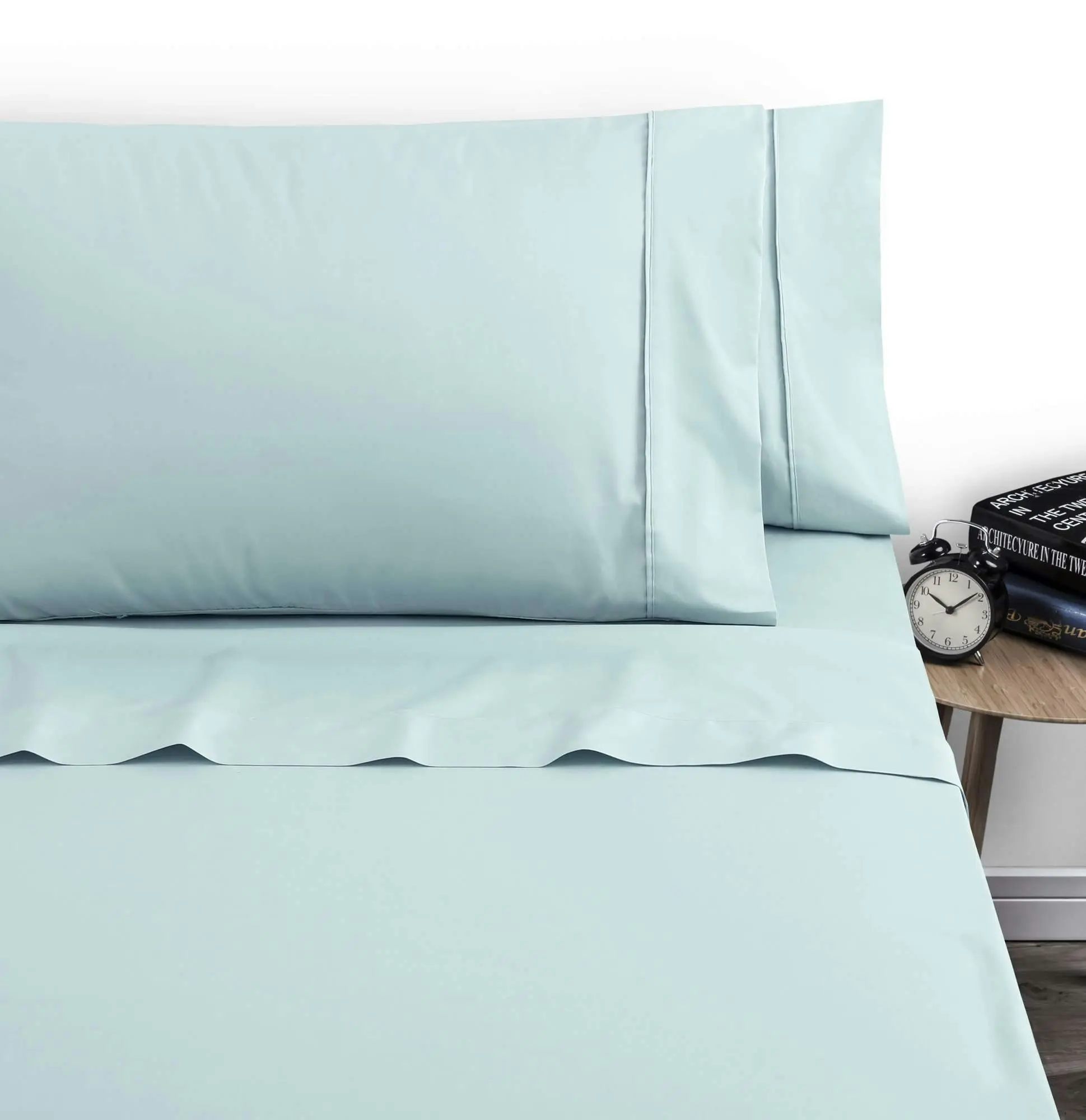 Accessorize 1000TC Cotton Rich Sheet Set - Duckegg