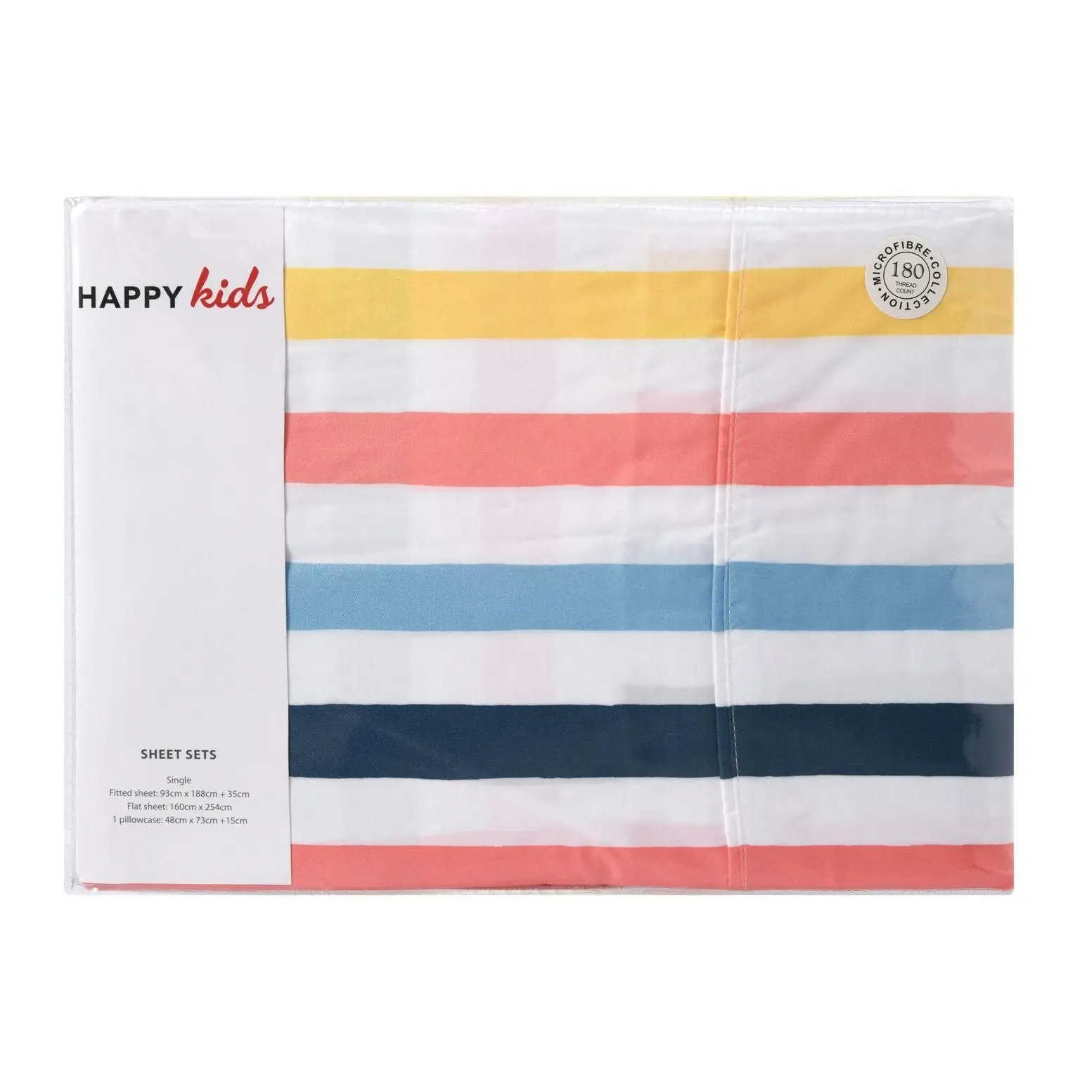 Happy Kids Seaside Printed Microfibre Sheet Set