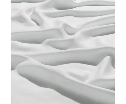 100% Organic Bamboo Flat Sheet A White