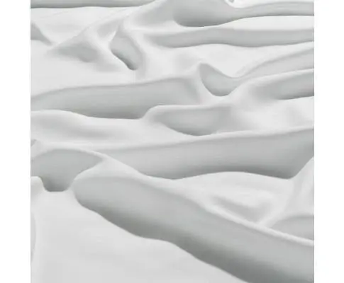 100% Organic Bamboo Flat Sheet A White