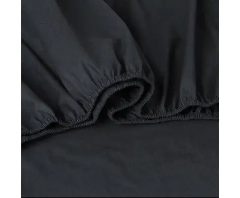 Elan Linen 100% Egyptian Cotton Vintage Washed 500TC Sheets Set - Charcoal