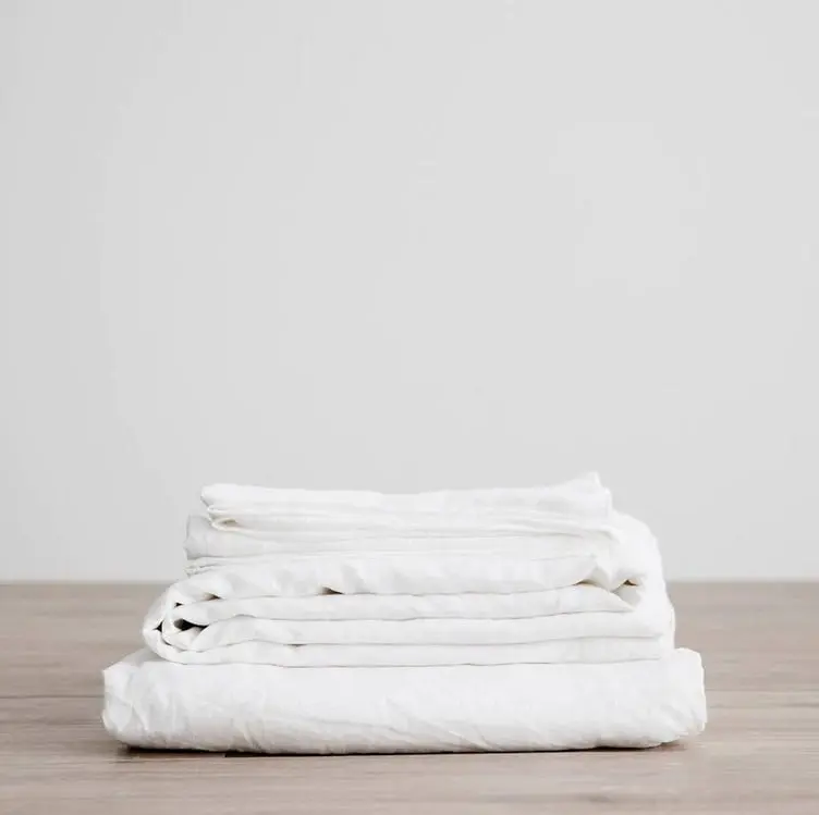 HEMP LINEN SHEET SET WITH PILLOWCASES - 2 Colours