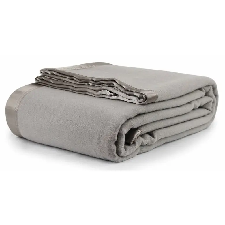 Jason Bedding Australian Wool Blanket - Silver