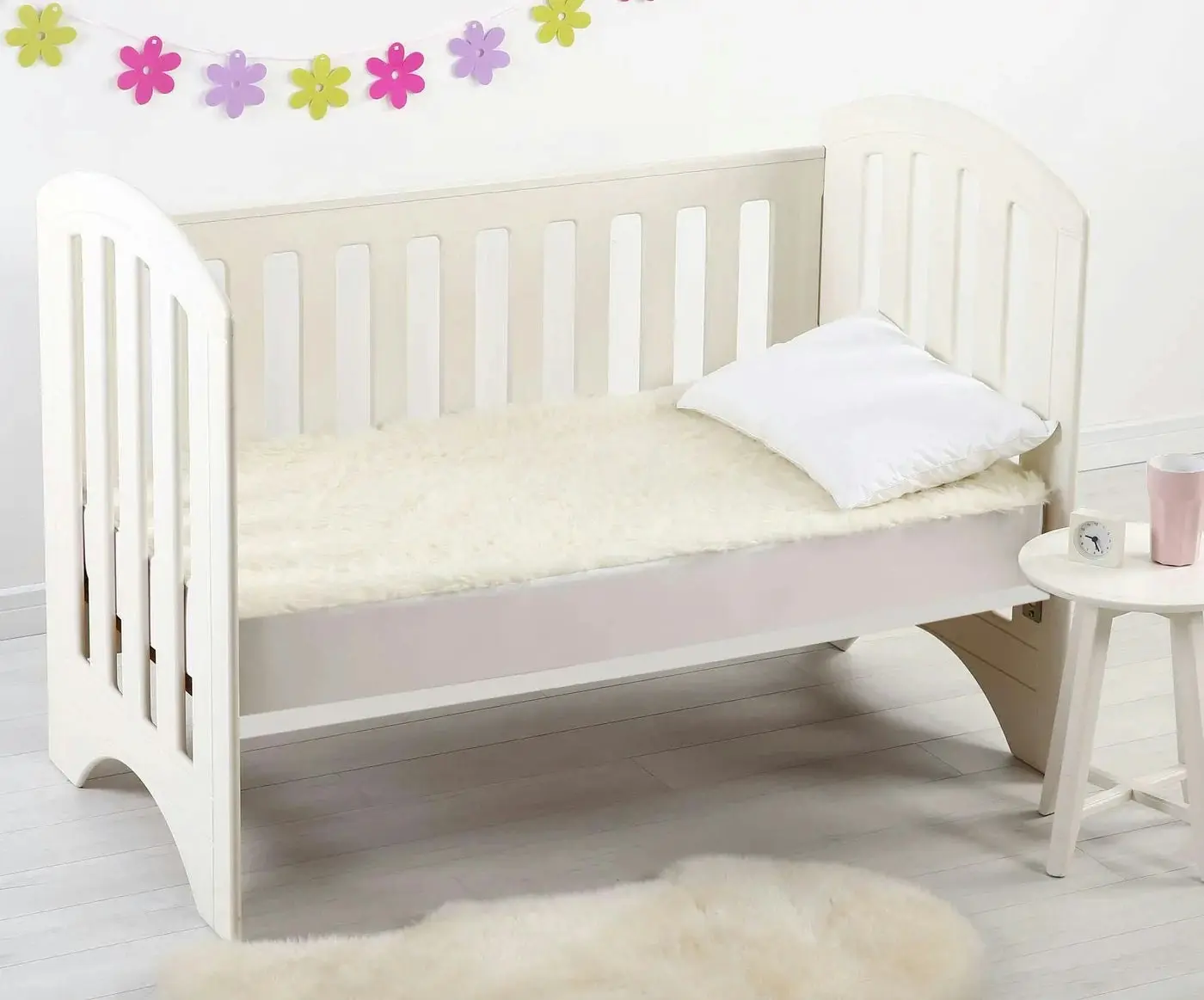 Dreamaker Baby Washable Wool Cot Underlay