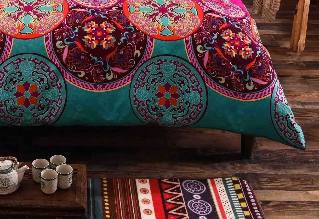 Luxton Everly Mandala Quilt Cover Set