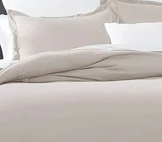 Luxton Pure Soft Quilt Cover Set - Linen Colour